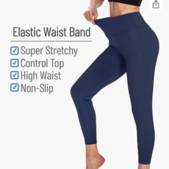 Navy Joggers for Women size Large - Picture 3 of 12